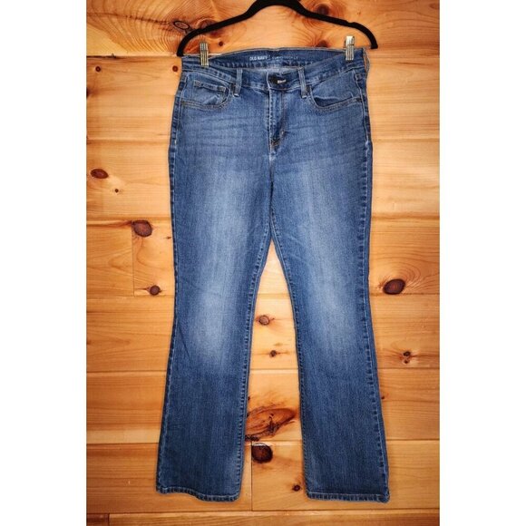Old Navy Women's Size 8 Short Curvy Profile Bootcut Jeans Medium Wash - Picture 8 of 11